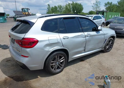 2021 BMW X3 M40I из США, поврежденный, VIN 5UXTY9C09M9H02973